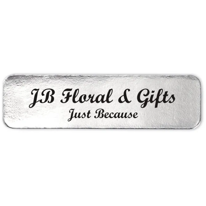 Sticker by the Roll - Rectangle - 5/16 inches x 1-1/8 inches