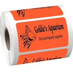 Sticker by the Roll - Rectangle - 1-1/2 inches x 2-1/2