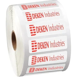Sticker by the Roll - Rectangle - 3/4 inches x 2-1/4 inches