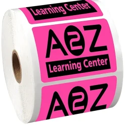 Sticker by the Roll - Rectangle - 2 inches x 2-3/4 inches