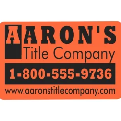 Sticker by the Roll - Rectangle - 1-3/4 inches x 2-3/4 inches