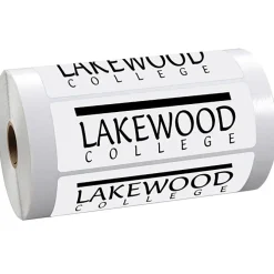 Sticker by the Roll - Rectangle - 1-3/4 inches x 5-1/4 inches