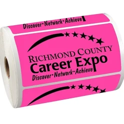 Sticker by the Roll - Rectangle - 2-3/4 inches x 5-1/4 inches