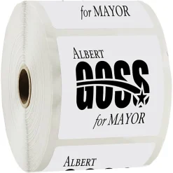 Sticker by the Roll - Square - 3 inches x 3 inches