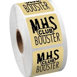 Sticker by the Roll - Square - 1-1/2 inches x 1-1/2 inches