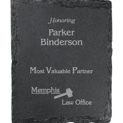 Stonecast Slate Plaque - 10 inches
