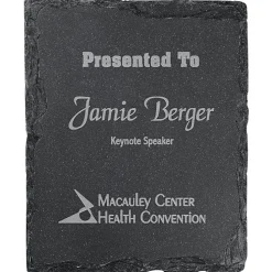 Stonecast Slate Plaque - 12 inches