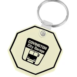 Stop Sign Soft Keychain - Opaque