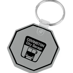 Stop Sign Soft Keychain - Opaque