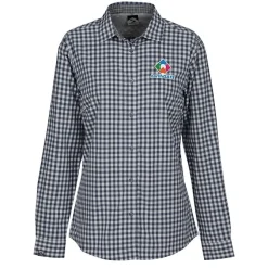 Storm Creek Gingham Performance Stretch Woven Shirt - Ladies'