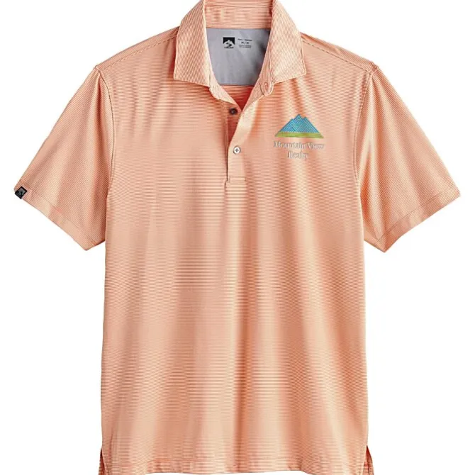 Storm Creek Optimist II Microstripe Polo - Men's