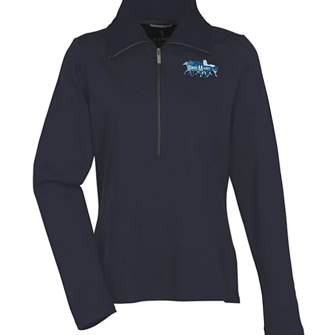 Stratton Wool Blend 1/2-Zip Knit Pullover - Ladies' - 24 hr