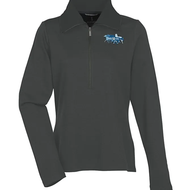 Stratton Wool Blend 1/2-Zip Knit Pullover - Ladies' - 24 hr