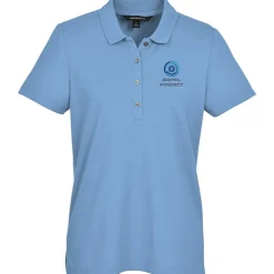 Stretch Diamond Pique Polo - Ladies'