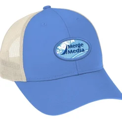 Structured Cotton Twill Trucker Cap - Full Color Patch - 24 hr