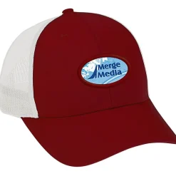 Structured Cotton Twill Trucker Cap - Full Color Patch - 24 hr