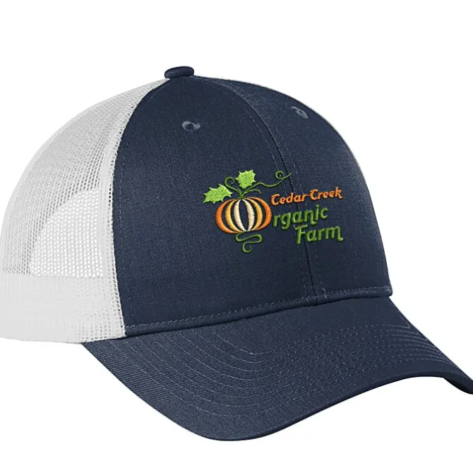Structured Cotton Twill Trucker Cap - 24 hr