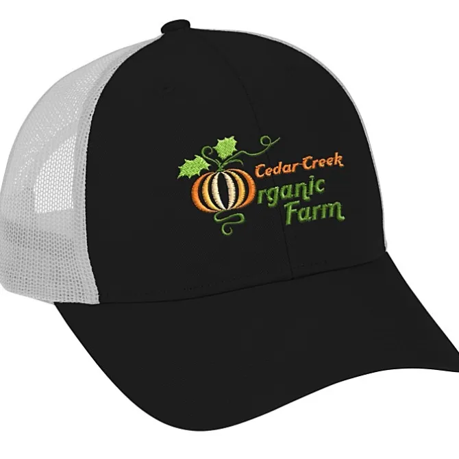 Structured Cotton Twill Trucker Cap - 24 hr