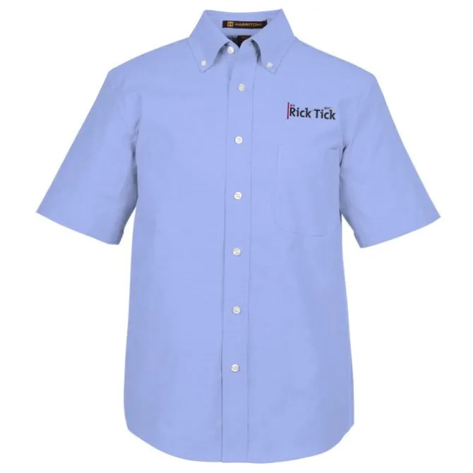 Structure Stain Release SS Oxford Shirt - Men's