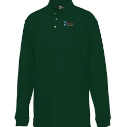 Superblend Long Sleeve Pique Polo - Men's