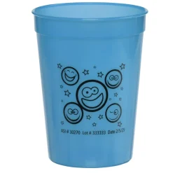 Super Kid Mood Stadium Cup - 12 oz - Smiley Faces