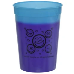 Super Kid Mood Stadium Cup - 12 oz - Smiley Faces