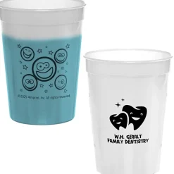 Super Kid Mood Stadium Cup - 12 oz - Smiley Faces
