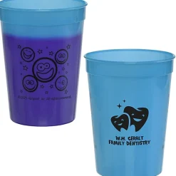 Super Kid Mood Stadium Cup - 12 oz - Smiley Faces