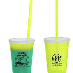 Super Kid Mood Stadium Cup with Straw - 12 oz - Dollars and Cents