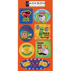 Super Kid Sticker Sheet - Dollars and Cents