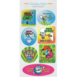 Super Kid Sticker Sheet - Go Green