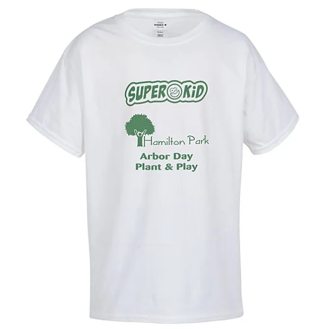 Super Kid T-Shirt - Youth - Screen - White