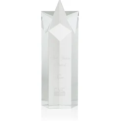 Superstar Crystal Award - 12 inches