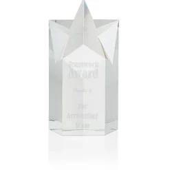 Superstar Crystal Award - 8 inches