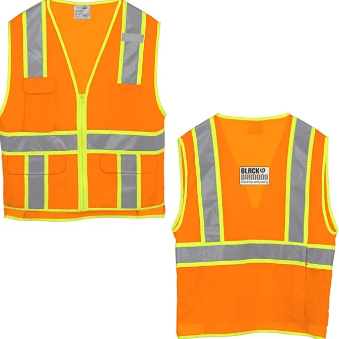 Surveyor Zippered Two-Tone Vest