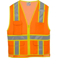 Surveyor Zippered Two-Tone Vest