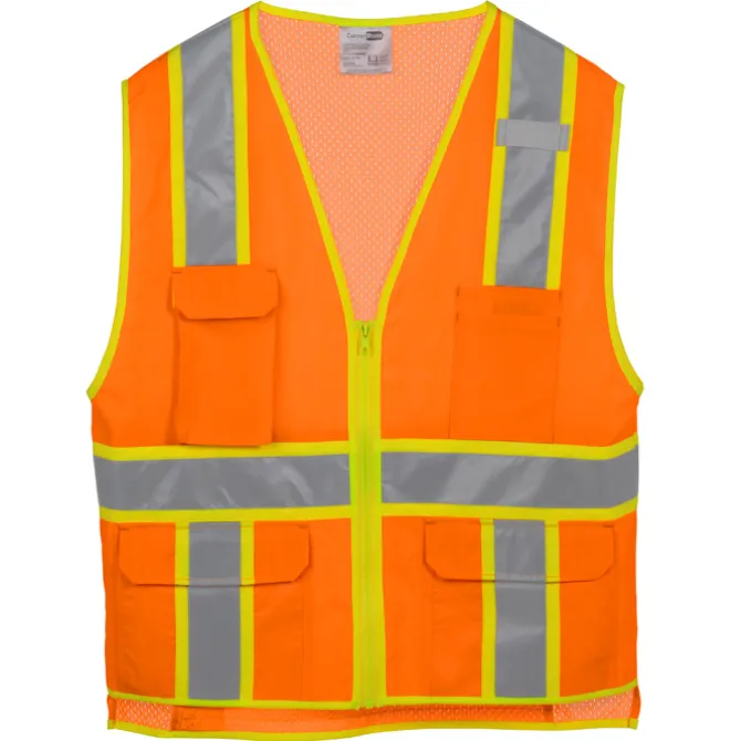 Surveyor Zippered Two-Tone Vest