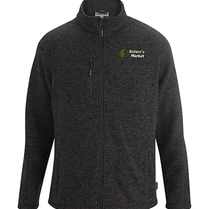Sweater Knit Fleece Jacket - Men's - 24 hr