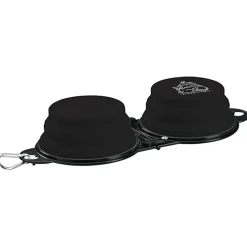 Tag Along Dual Collapsible Pet Bowl