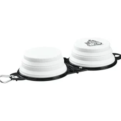 Tag Along Dual Collapsible Pet Bowl