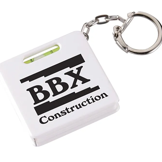 Tape Measure / Level Keychain - 24 hr