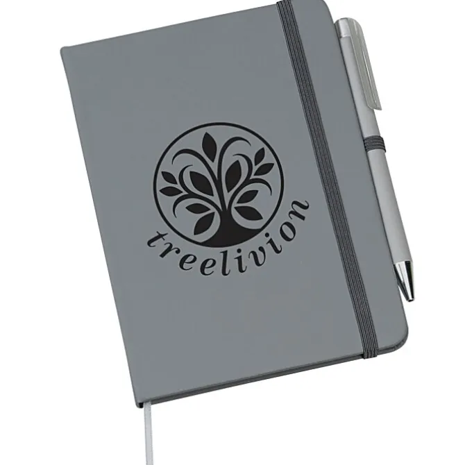 TaskRight Afton Notebook with Pen