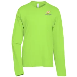Team Favorite 4.5-oz Long Sleeve T-Shirt - Men's - Embroidered