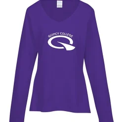 Team Favorite 4.5-oz V-Neck Long Sleeve T-Shirt - Ladies' - Screen