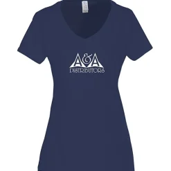 Team Favorite 4.5-oz V-Neck T-Shirt - Ladies' - Screen