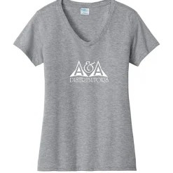 Team Favorite 4.5-oz V-Neck T-Shirt - Ladies' - Screen