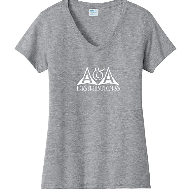 Team Favorite 4.5-oz V-Neck T-Shirt - Ladies' - Screen
