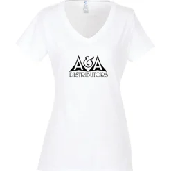 Team Favorite 4.5-oz V-Neck T-Shirt - Ladies' - Screen