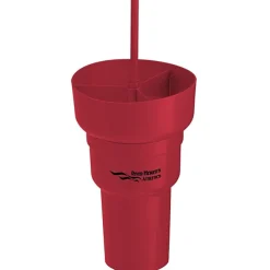 Team 365 Stadium Tumbler with Straw and Snack Bowl - 28 oz - 24 hr