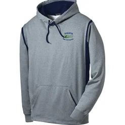 Tech Fleece Hooded Sweatshirt - Heathered - Embroidered